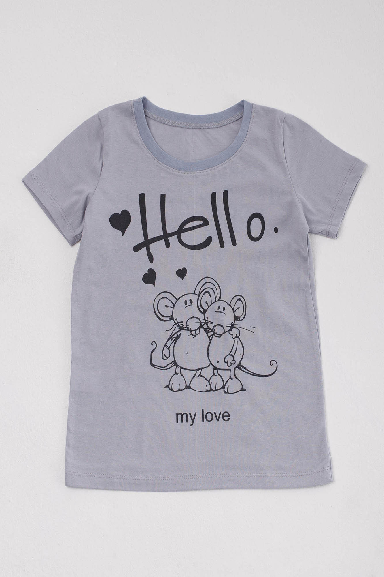 Детская футболка Keeley Цвет: Серый (9-10 лет), размер 9-10 лет zar680356 Детская футболка Keeley Цвет: Серый (9-10 лет) - фото 1