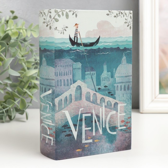 Сейф-книга Венеция. Рисунок (5х11х17 см), размер 5х11х17 см sil970344 Сейф-книга Венеция. Рисунок (5х11х17 см) - фото 1