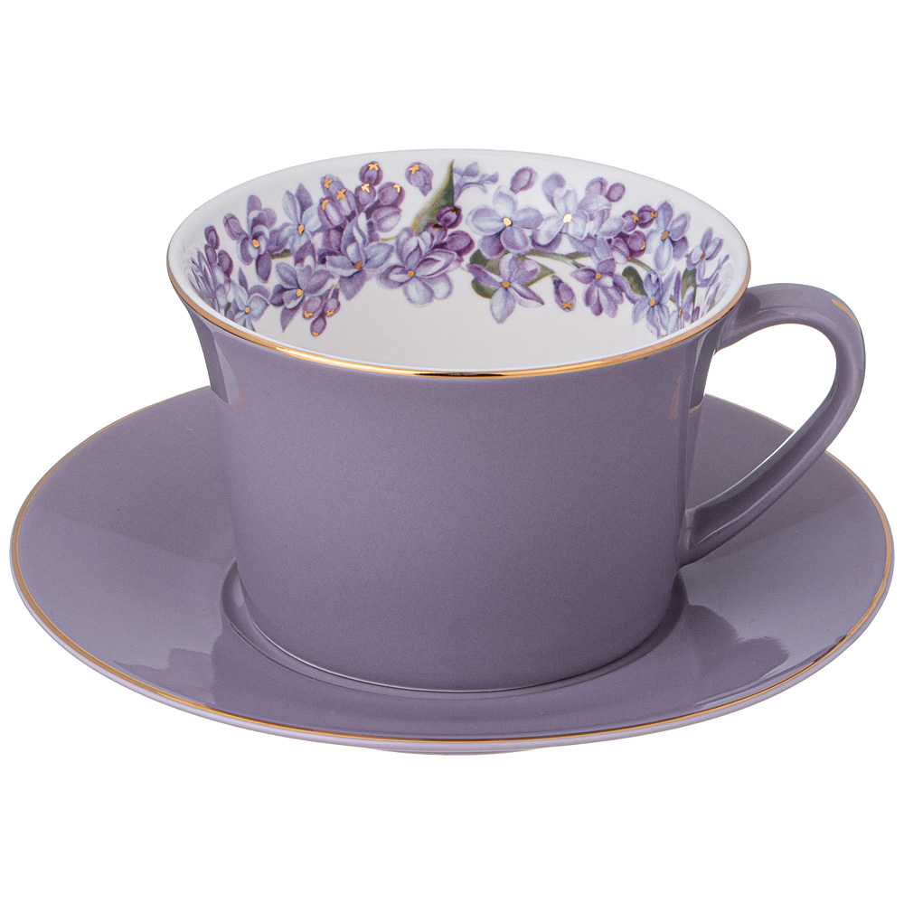 Чайная пара Lilac (250 мл), размер 250 мл lfr973883 Чайная пара Lilac (250 мл) - фото 1