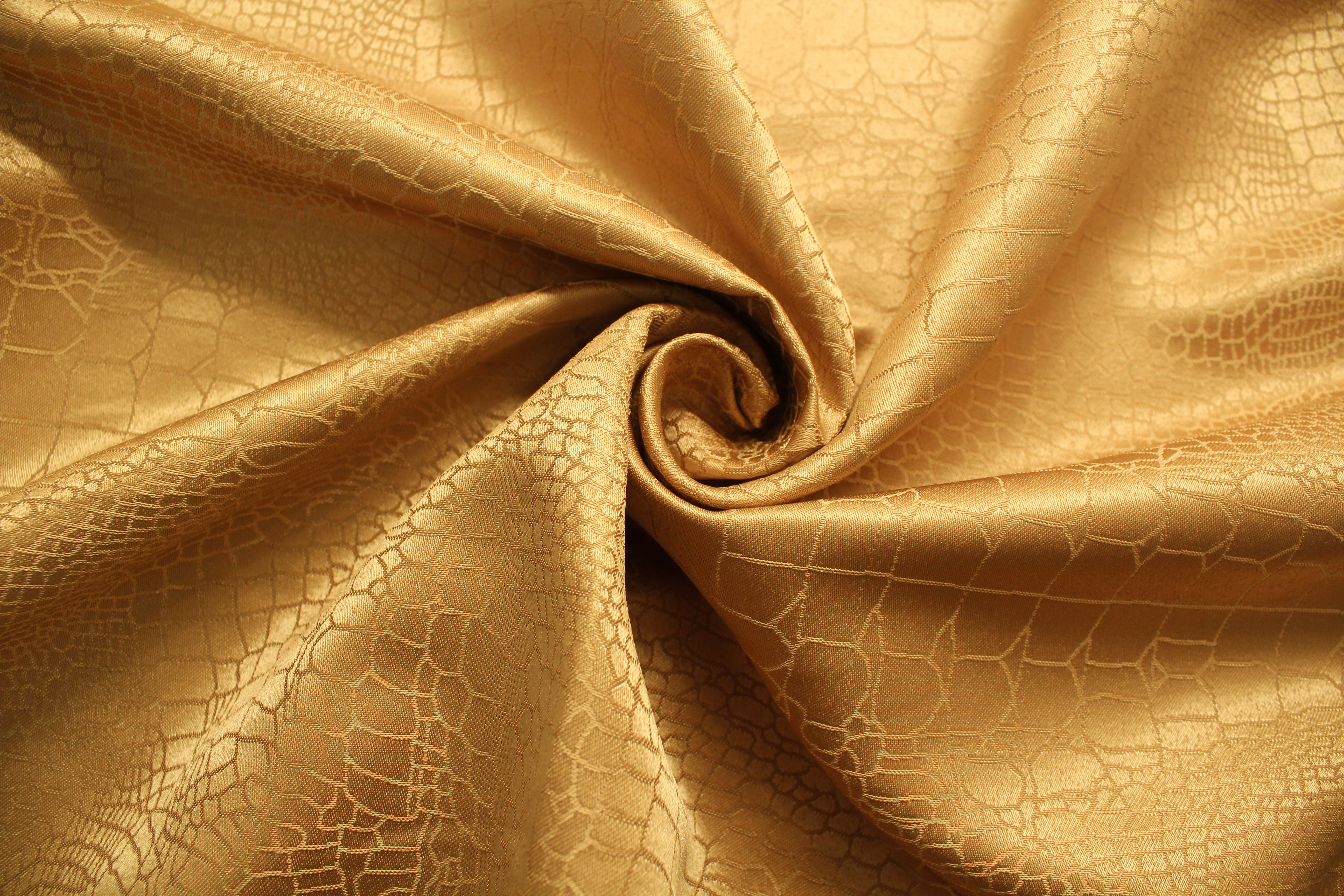 Материал Жаккард Caitlin Цвет: Золото, размер 30-35 м