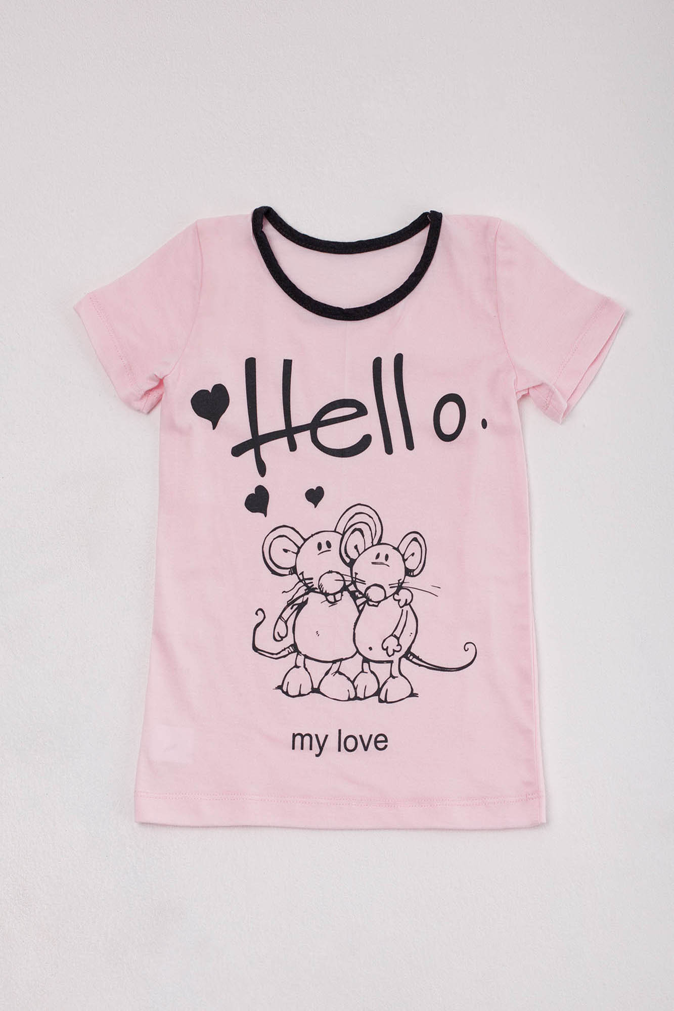 Детская футболка Keeley Цвет: Светло-Розовый (5-6 лет), размер 5-6 лет zar680350 Детская футболка Keeley Цвет: Светло-Розовый (5-6 лет) - фото 1