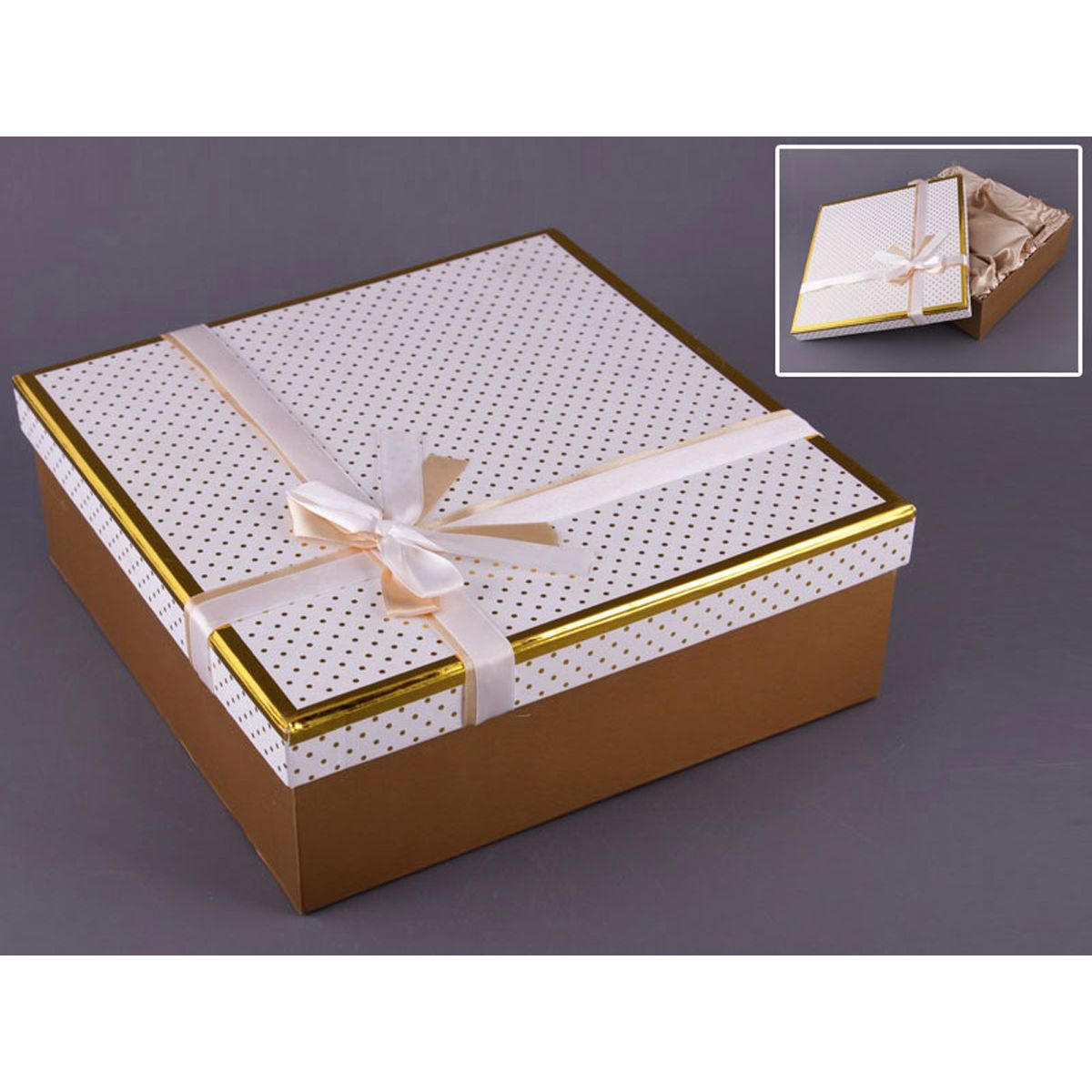 Коробка для фужеров Hatty (26х26 см), размер 26х26 см, цвет коричневый