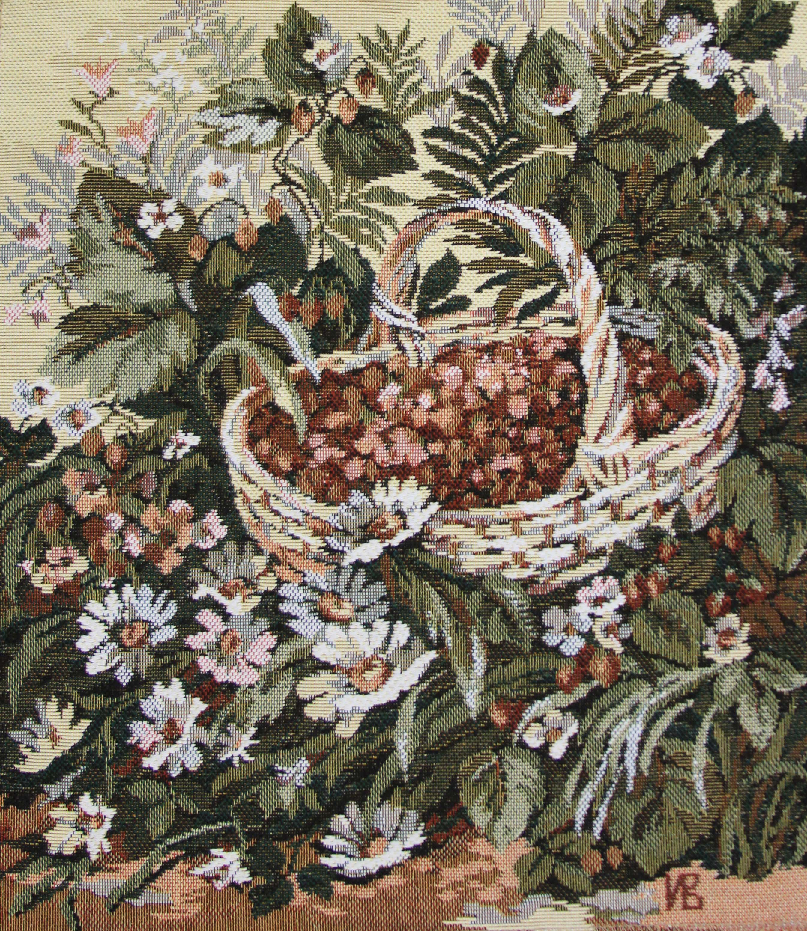 Картина Лесная ягода (33х35 см), размер 33х35 см, цвет зеленый mtk375018 Картина Лесная ягода (33х35 см) - фото 1
