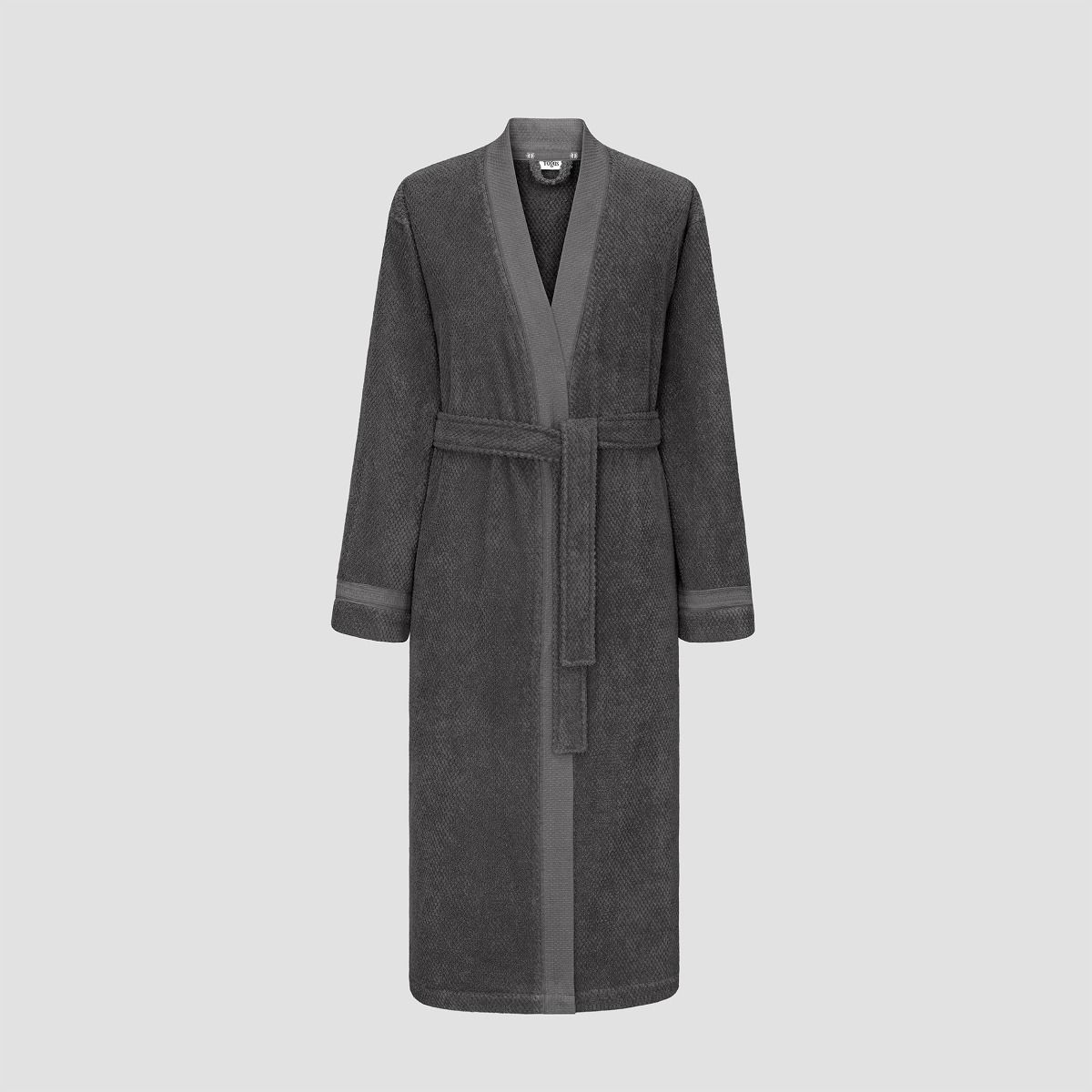 Банный халат Миэль цвет: темно-серый (2XL)