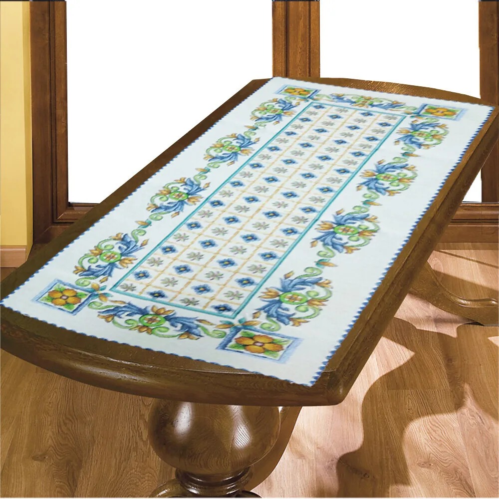 Дорожка на стол Таормина цвет: в ассортименте (45х140 см), размер 45х140 см ving901145 Дорожка на стол Таормина цвет: в ассортименте (45х140 см) - фото 1
