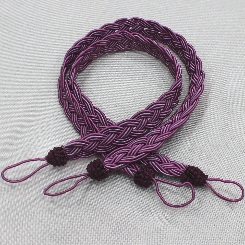Подхваты Aislinn Цвет: Фиолетовый, размер 60 см - 2 шт