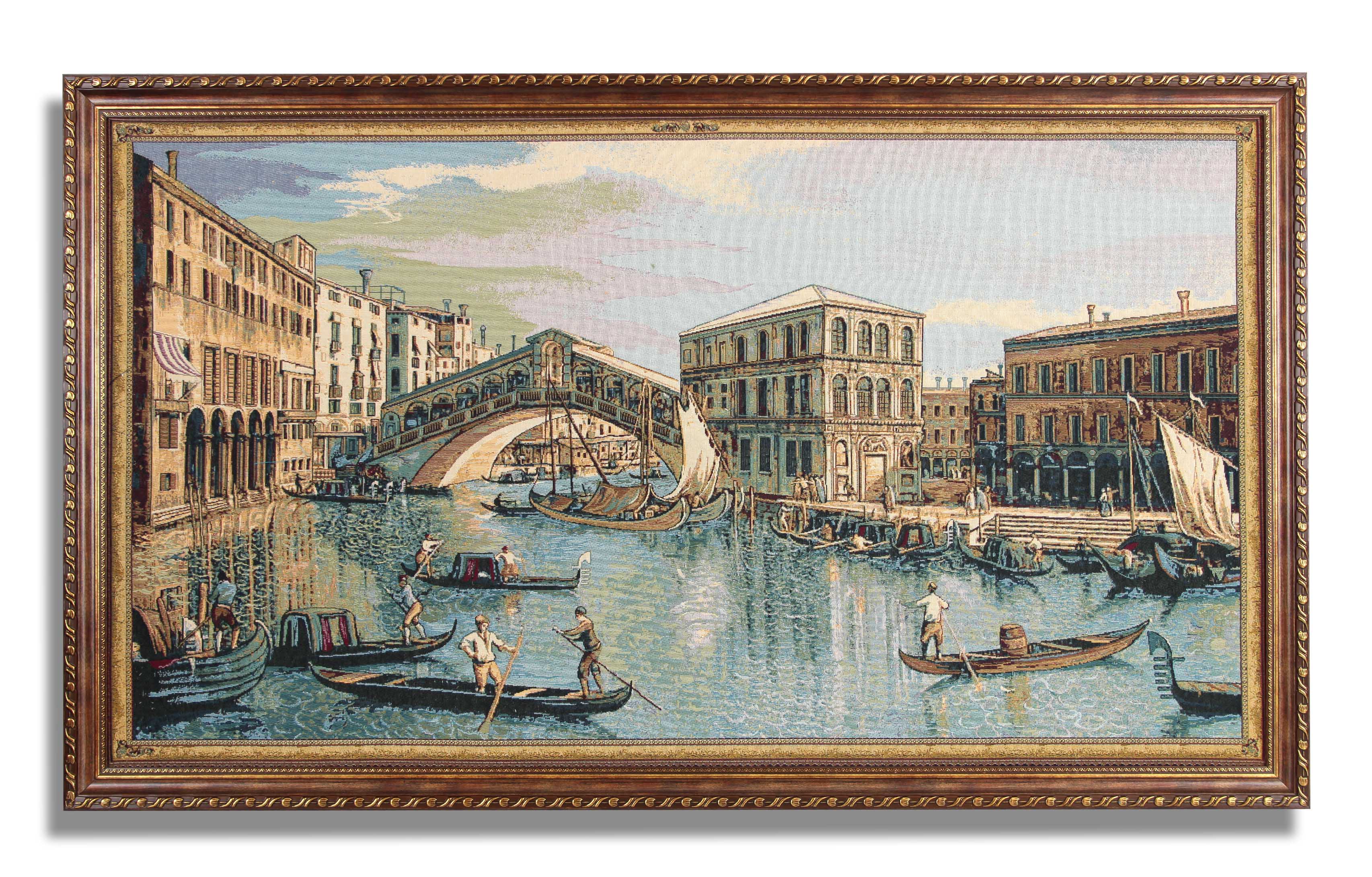 Картина Венеция Мост Риалто (75х125 см), размер 75х125 см alg471713 Картина Венеция Мост Риалто (75х125 см) - фото 1