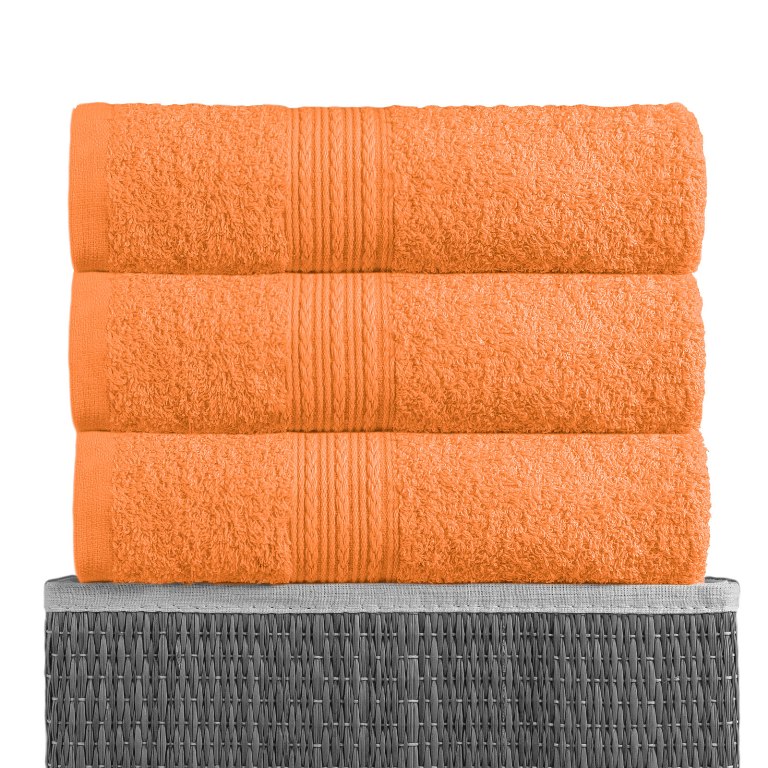 Полотенце Volna Цвет: Оранжевый (40х70 см), размер 40х70 см bar468100 Полотенце Volna Цвет: Оранжевый (40х70 см) - фото 1