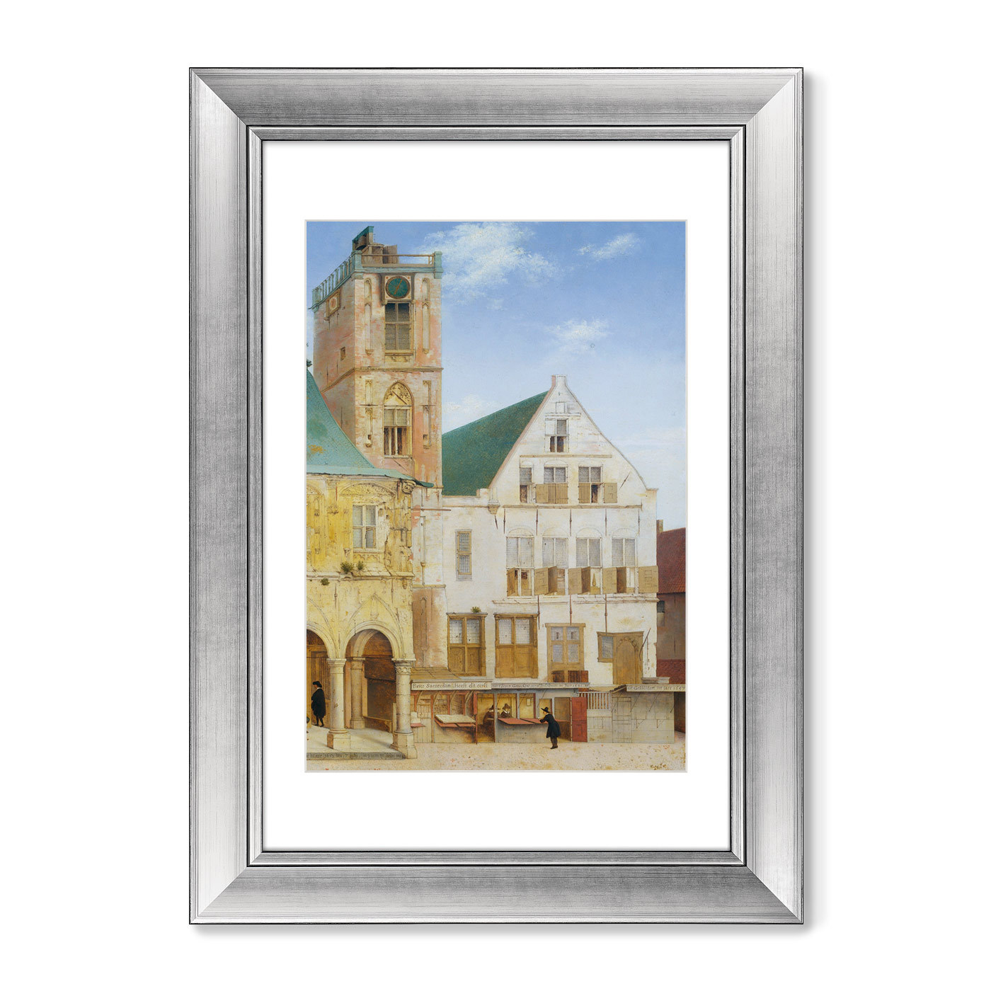 Картина The Old Town Hall of Amsterdam, 1657г. (50,5х70,5 см - 1 шт) Картины в Квартиру