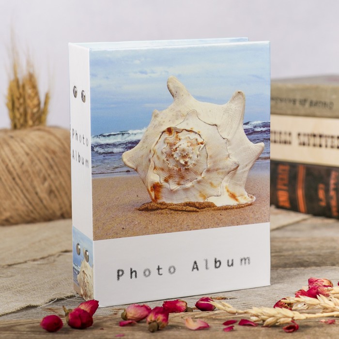 Фотоальбом на 100 фото Пляж в ассортименте (10х15 см) PLATINUM