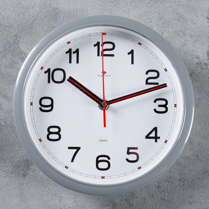 Часы Иверия (24х23х5 см) Рубин