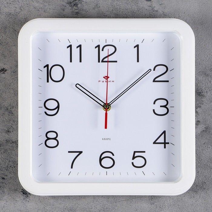 Часы Классика (30х30х5 см) Рубин
