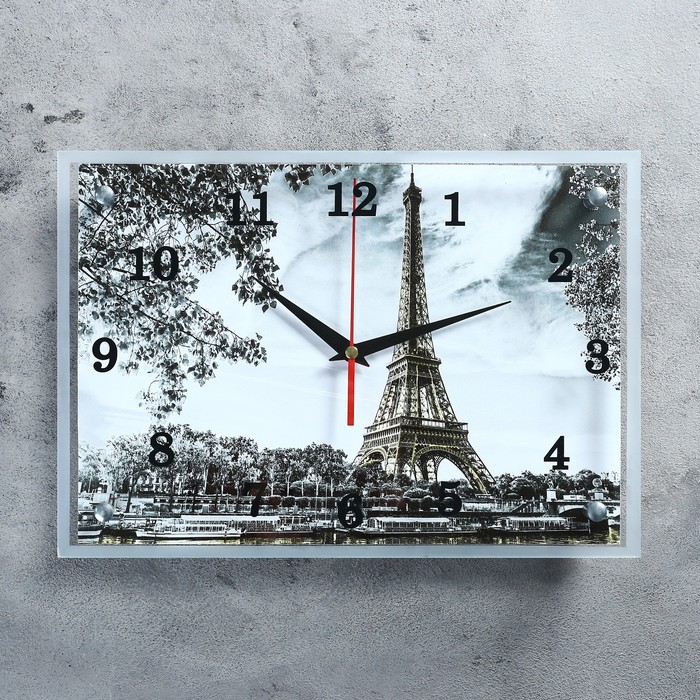 Часы Эйфелева башня, 25х35 см 1639582 (8х22х25 см)