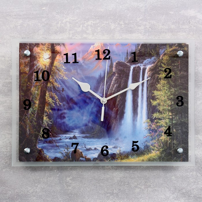 Часы Большой водопад (5х35х25 см)