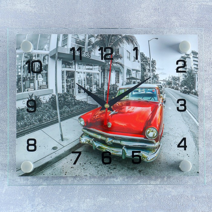 Часы Ретро автомобиль (26х20х4 см)