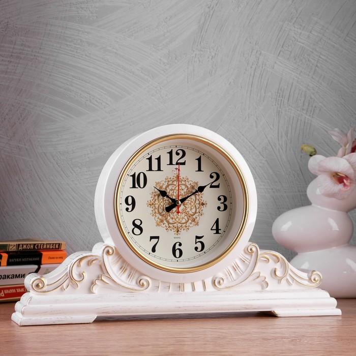 Часы Вита цвет: белый (43х25 см) Рубин