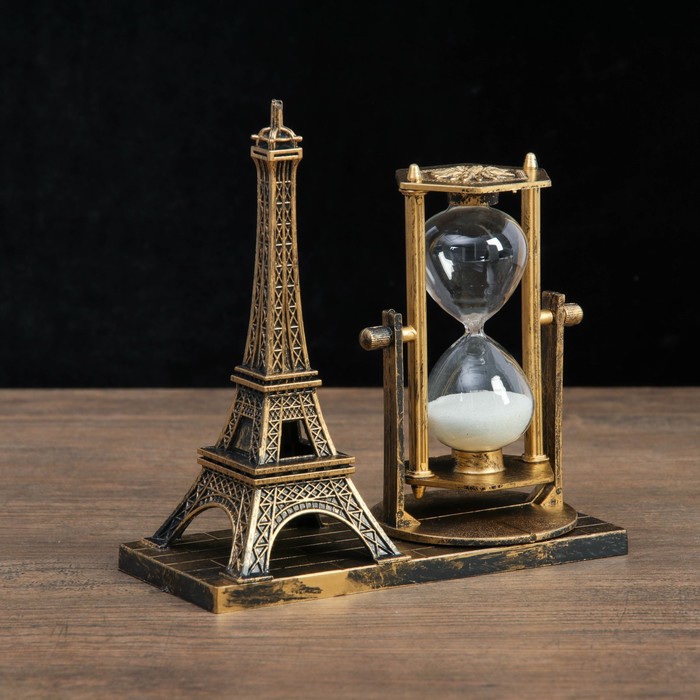 Часы Эйфелева башня в ассортименте (16х8х17 см) Сима-ленд