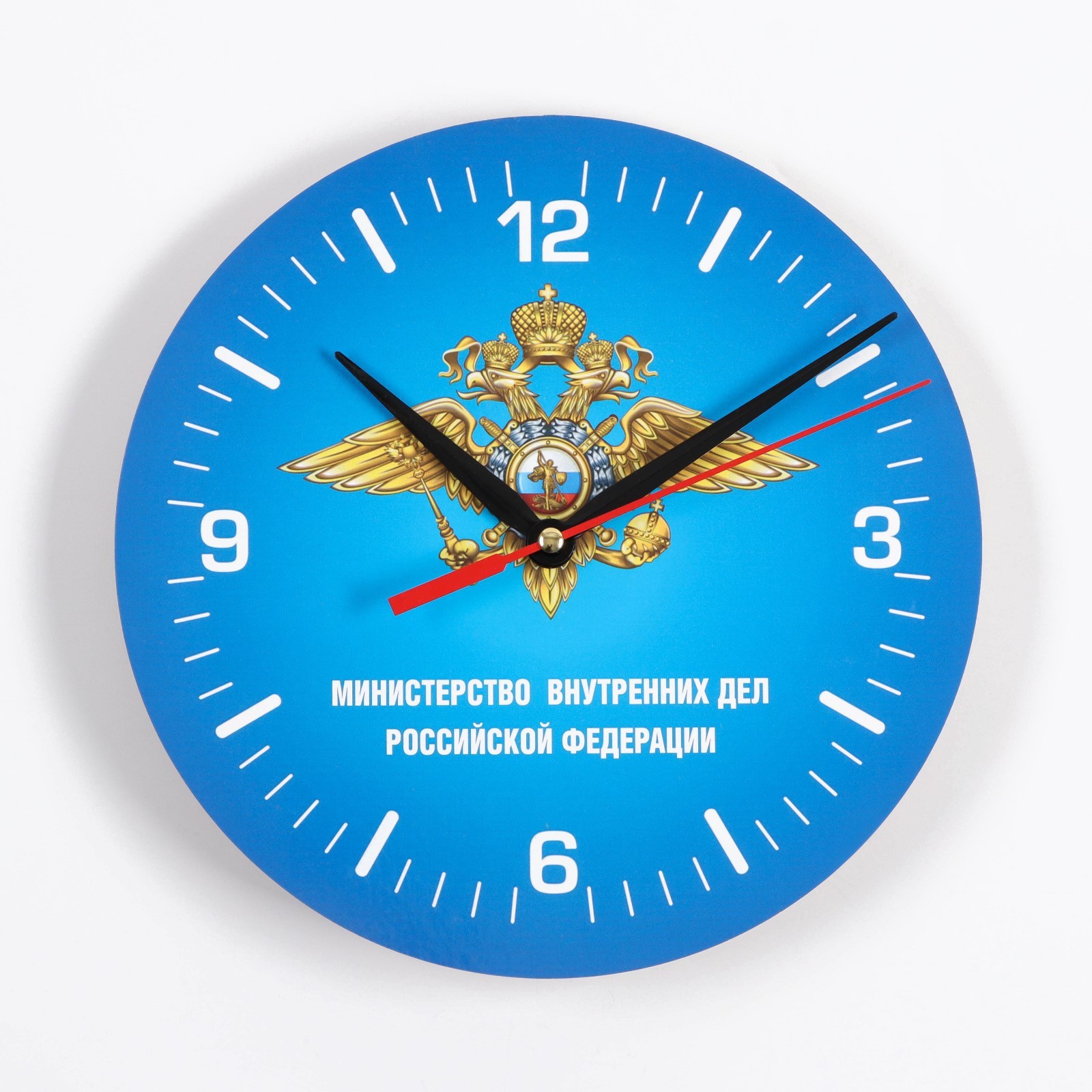 Часы МВД России (26х26х5 см)