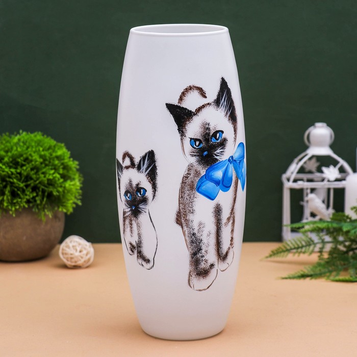 Ваза Кошечки (12х12х27 см)