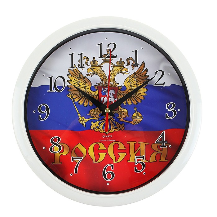 Часы Россия (28х27х6 см)