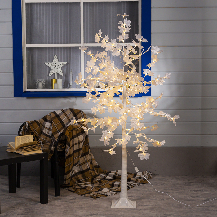 Светодиодное дерево Клен белый (160 см)