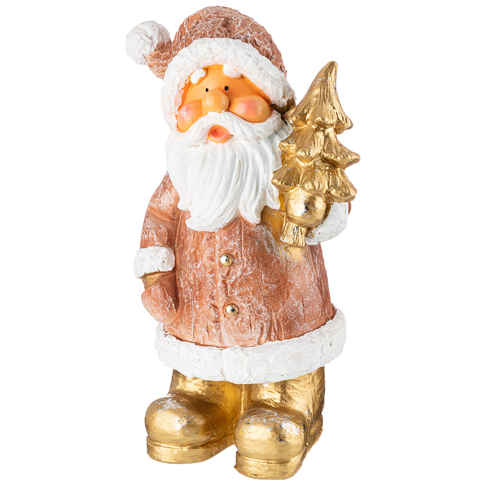 Фигурка Дед мороз с елочкой (46 см)