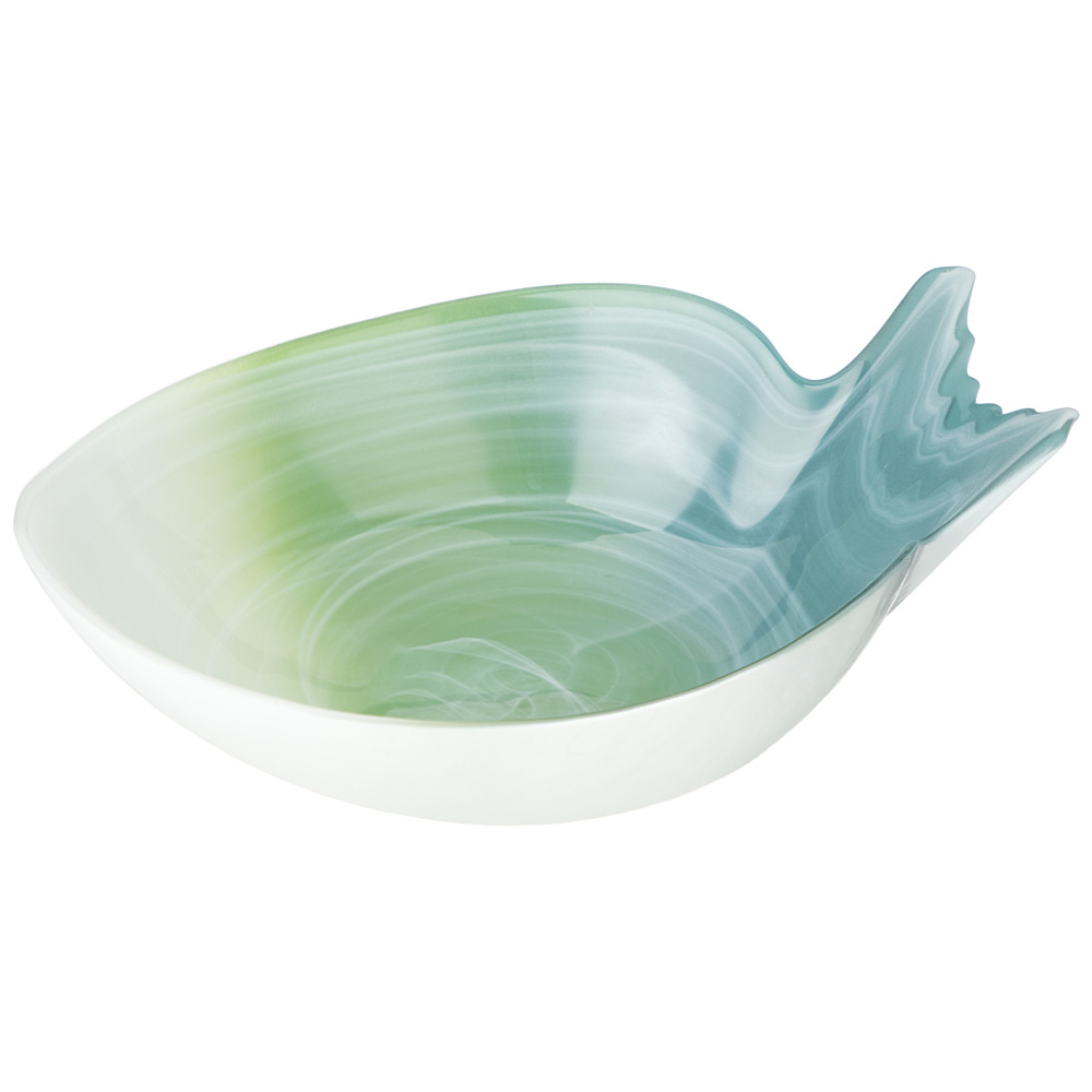 Блюдо Ababaster green (25х20х9 см)