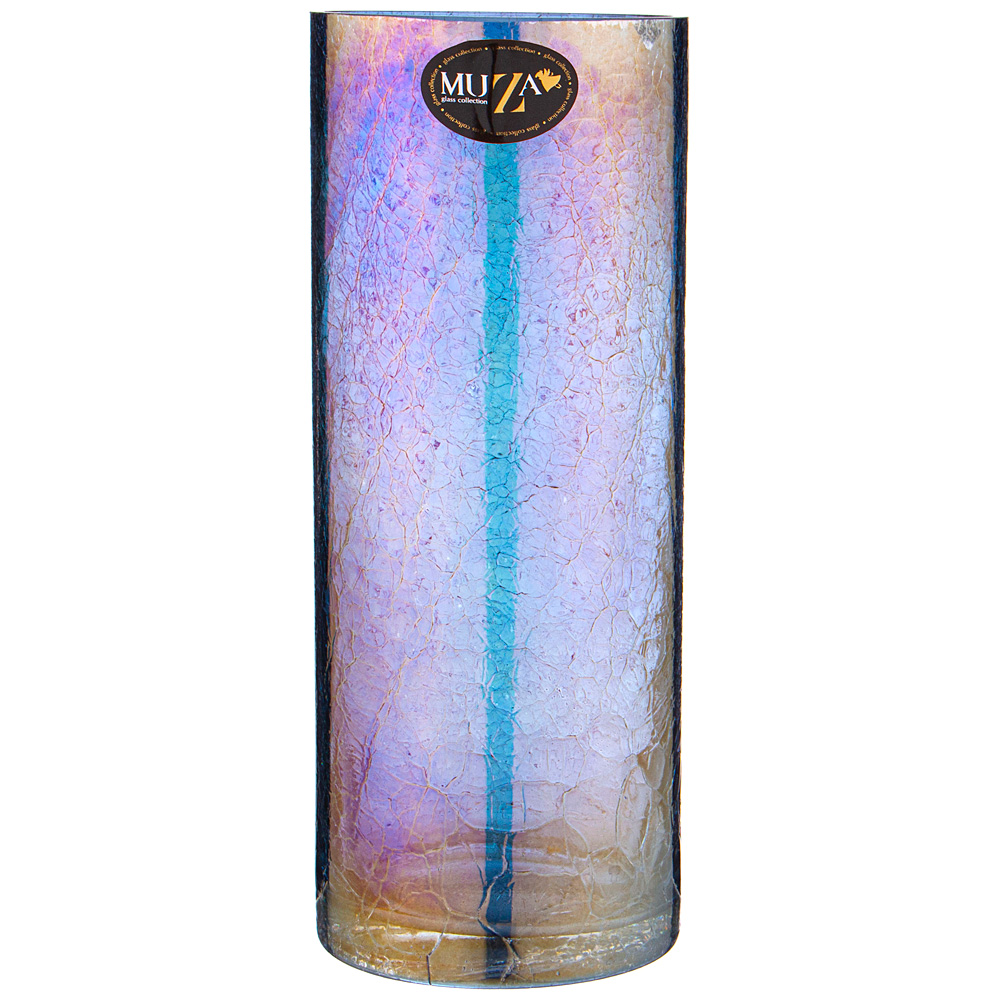 Ваза Cracle blue (12х30 см)