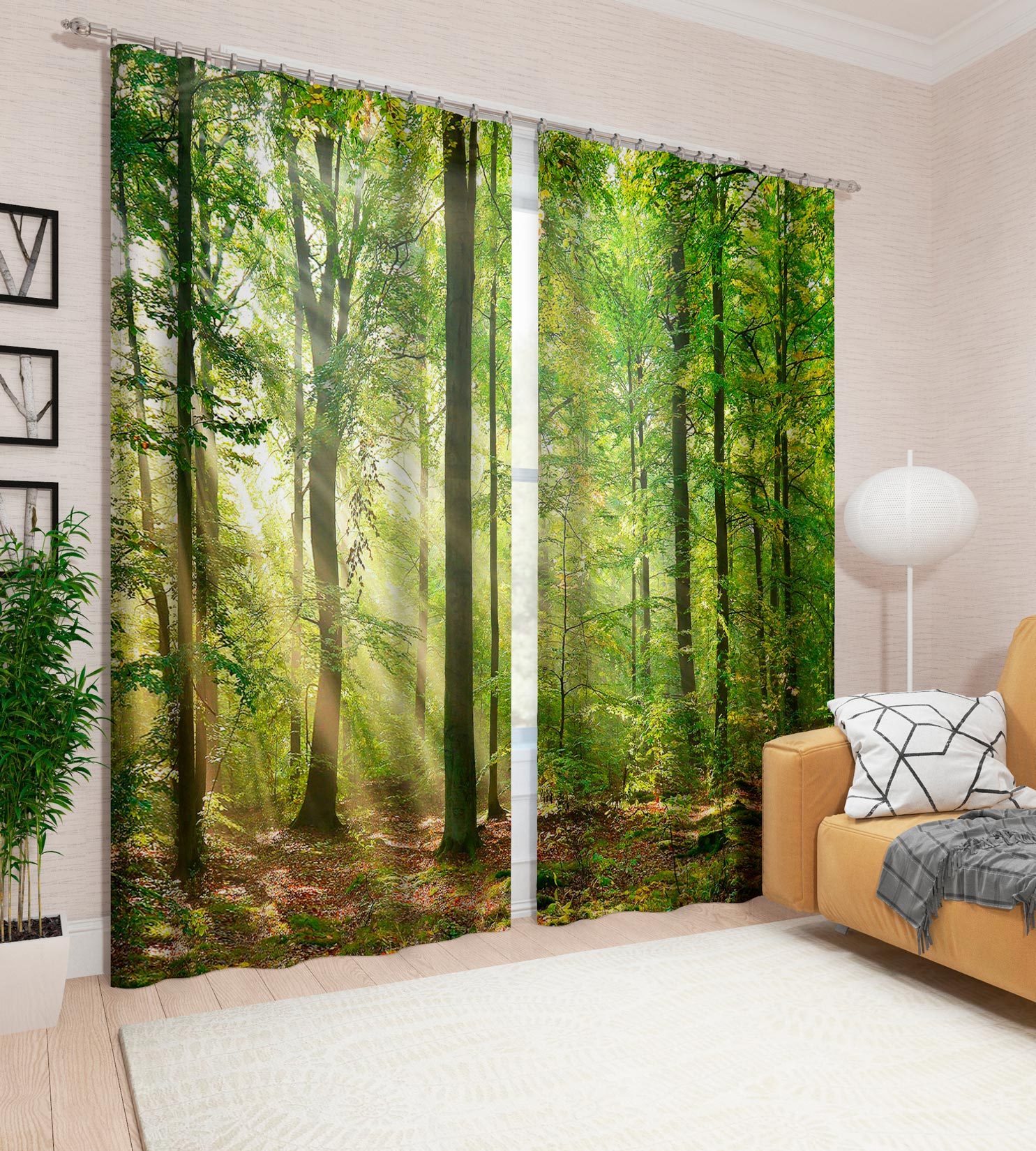 

Шторы Сирень