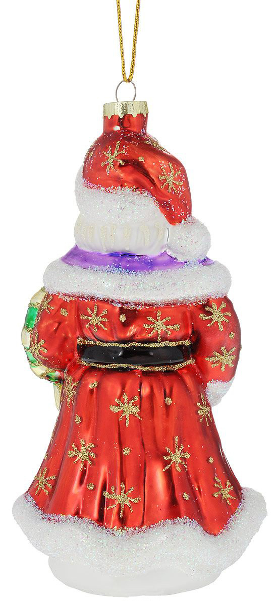 

{} Шар Дед Мороз с Подарками (8х19 см)