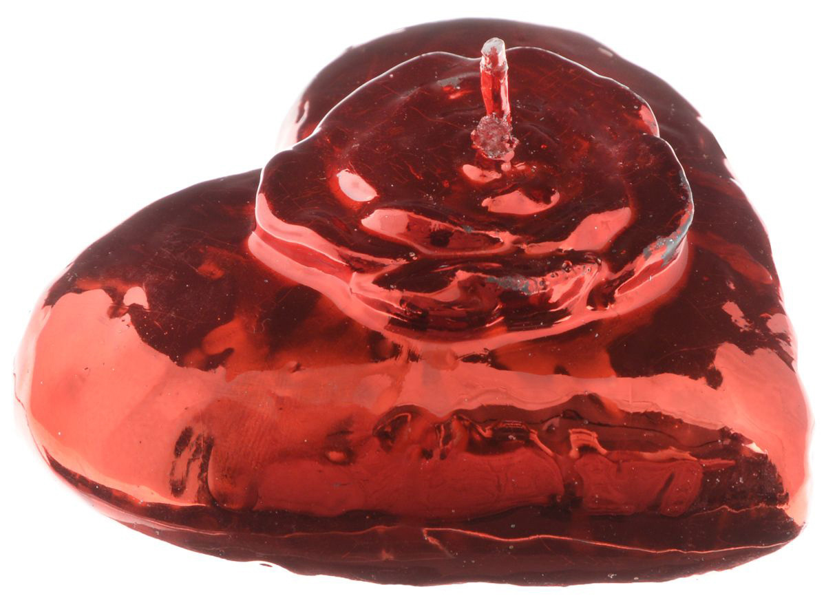 

{} Свеча Сердце (4х8х8 см)