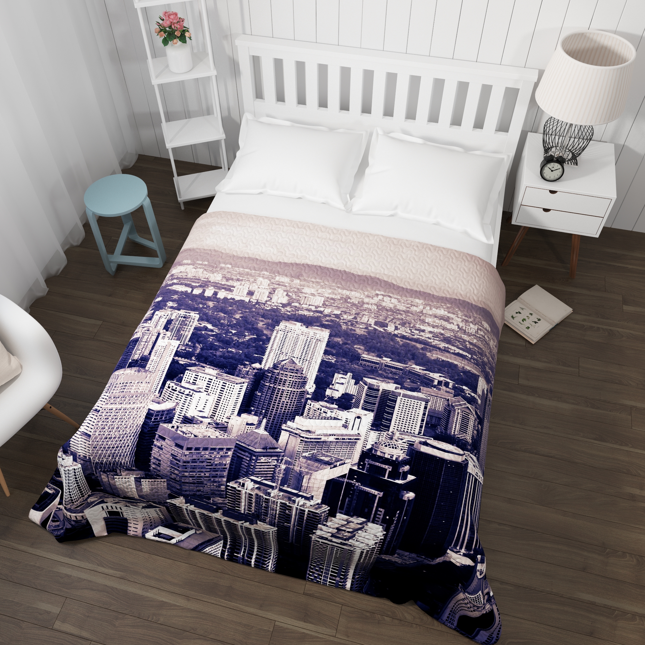 

Пледы и покрывала Сирень