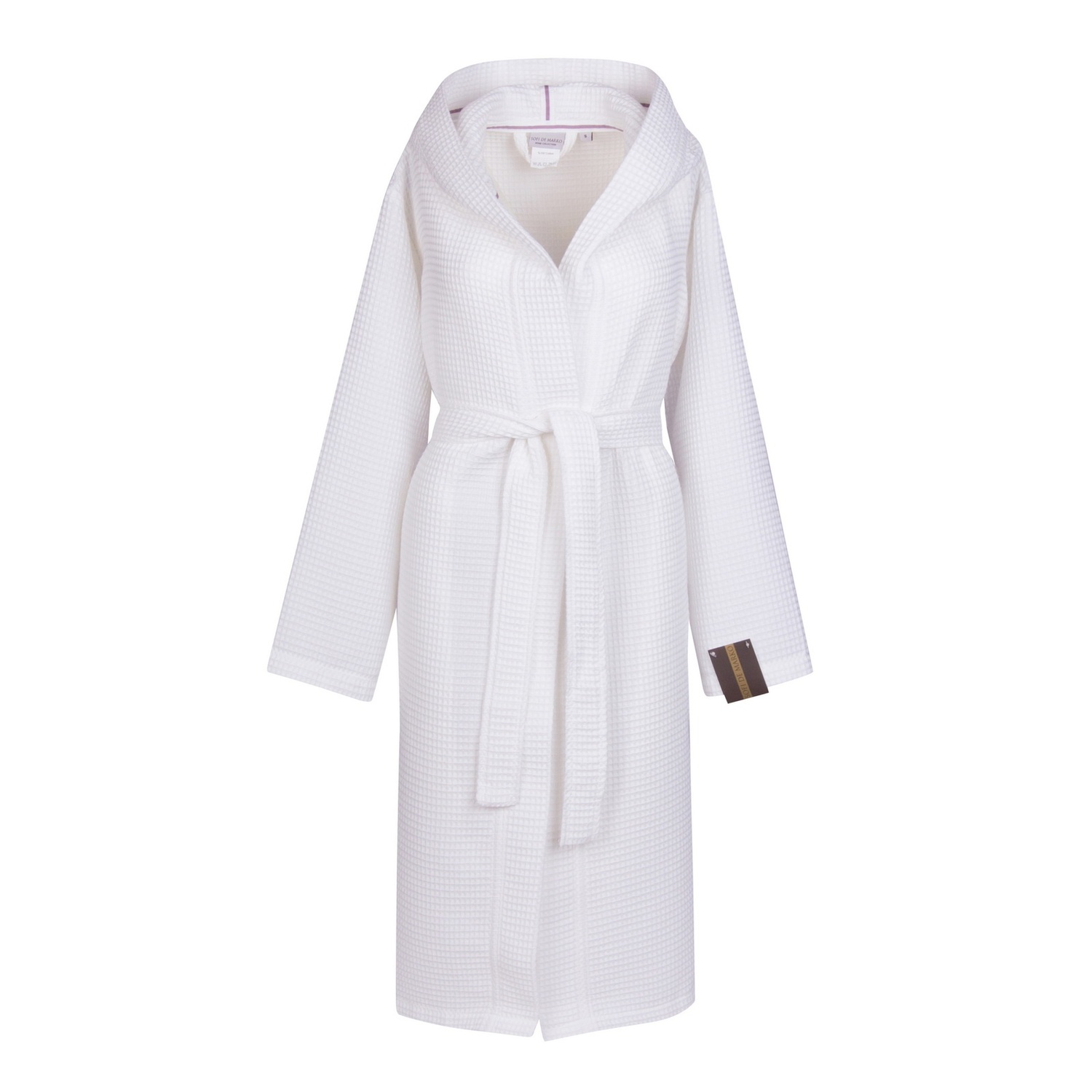 Банный халат Наоми цвет: белый (M)