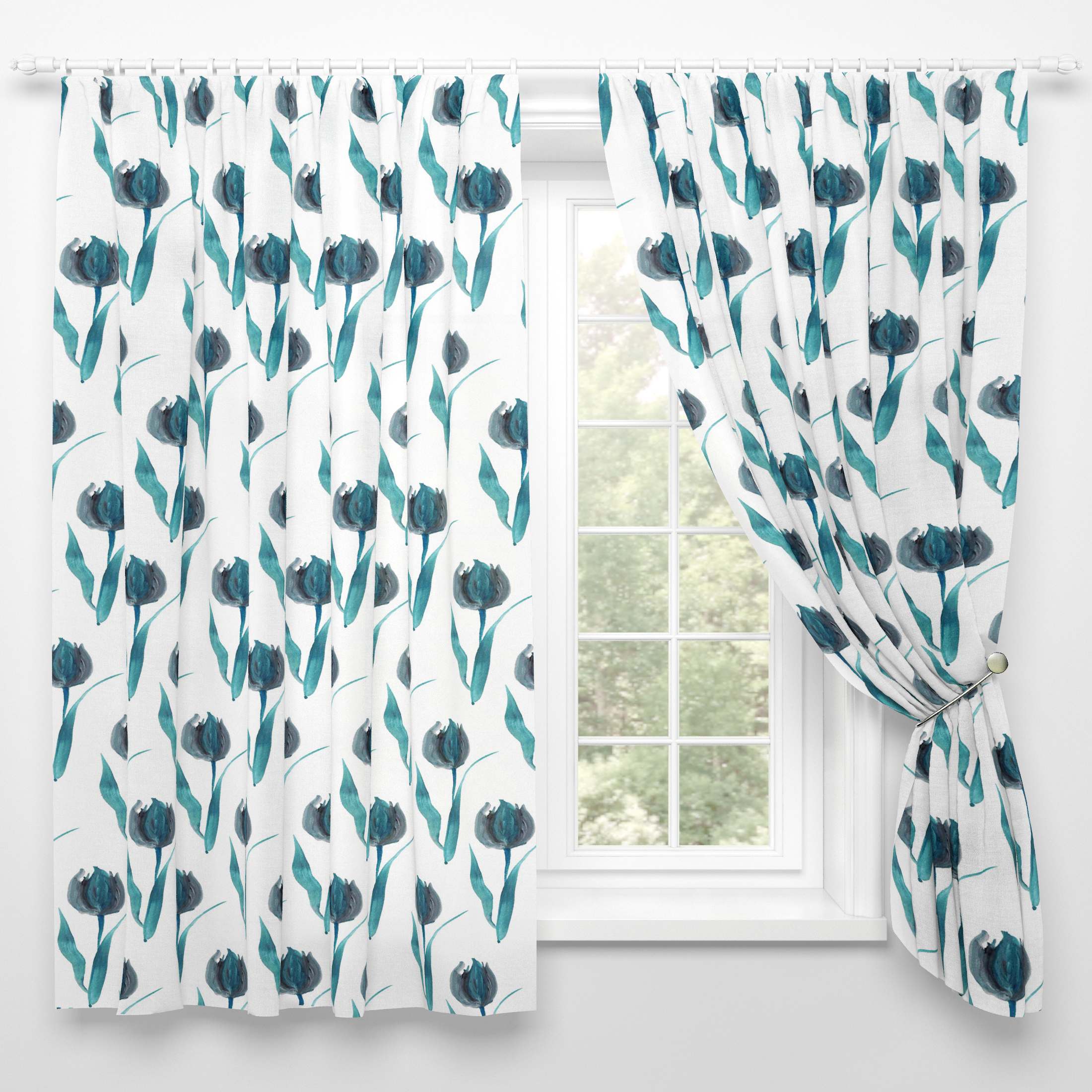 

Шторы Сирень