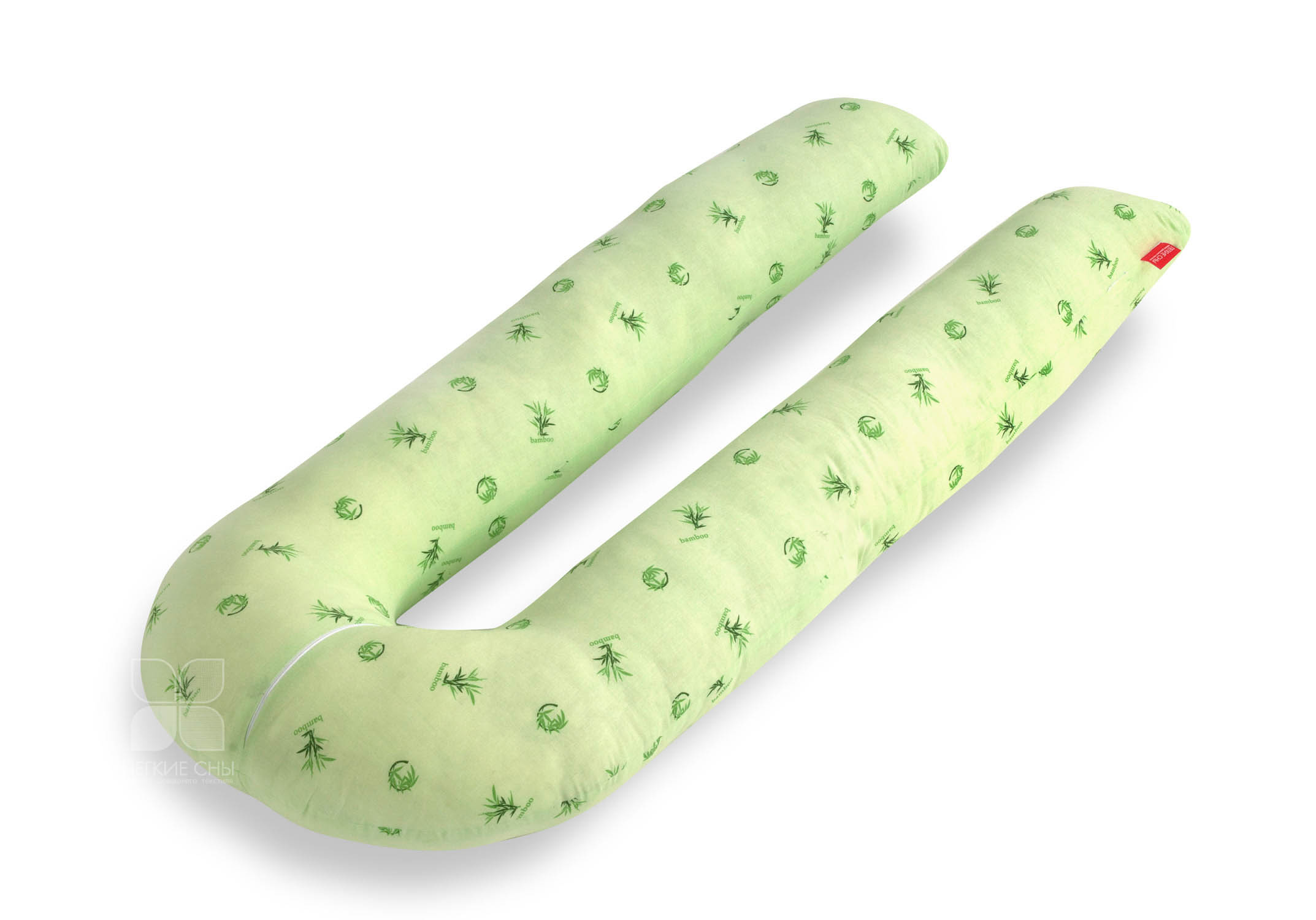 Подушка для беременных UP (70х140), размер 70х140, цвет зеленый lsn217082 Подушка для беременных UP (70х140) - фото 1