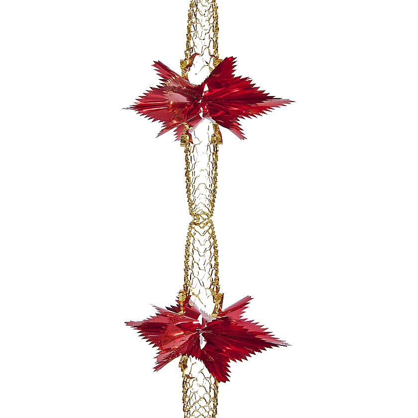 

{} Гирлянда Carlotta Цвет: Золотой, Красный (40х270 см)