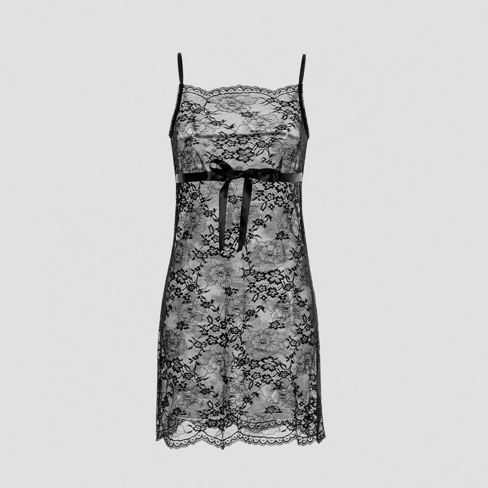 Ночная сорочка Марианна цвет: Черный (50)