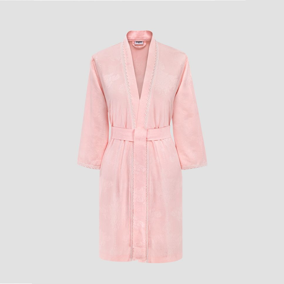 Домашний халат Дорис цвет: Светло-Розовый (XS)