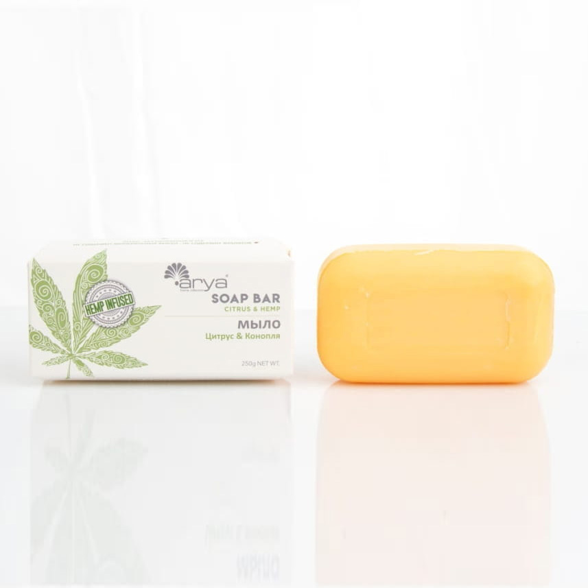 Мыло Citrus & Hemp Оранжевый (250 гр)