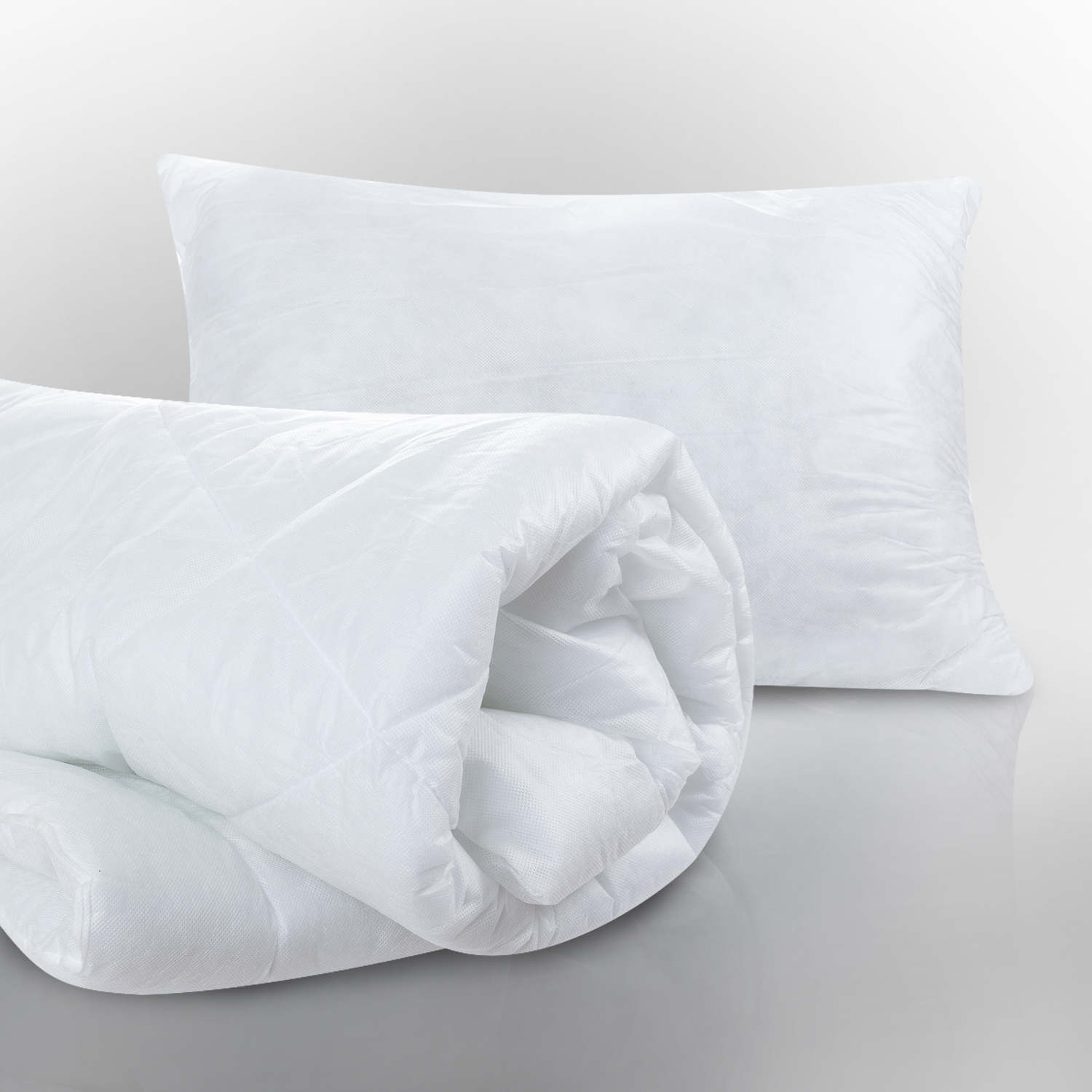 Набор Зима-Лето: 2 подушки и одеяло (50х70 см - 2 шт, 200х220 см), размер 50х70 (2 шт)