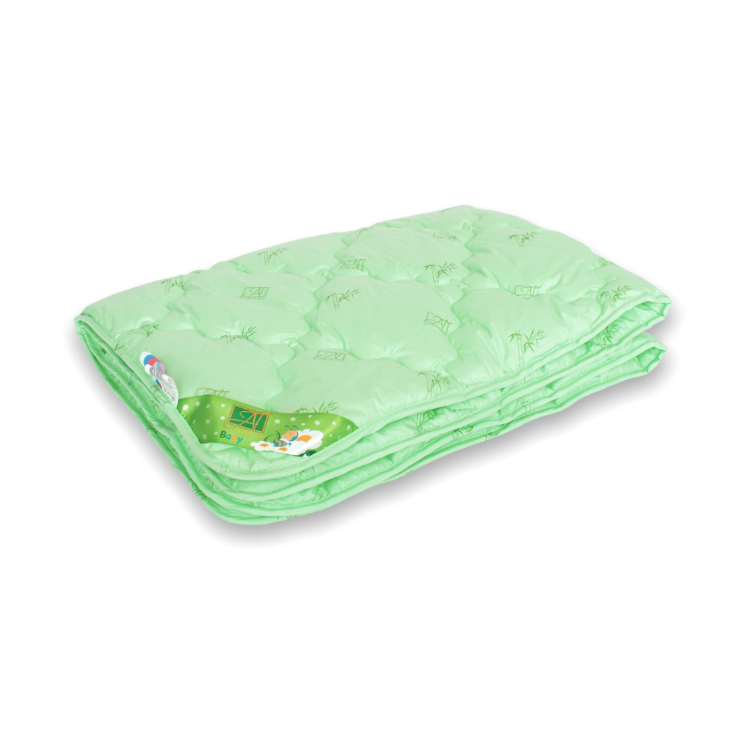 Детское одеяло Bambuk Легкое (105х140 см), размер 105х140 см, цвет зеленый avt71961 Детское одеяло Bambuk Легкое (105х140 см) - фото 1