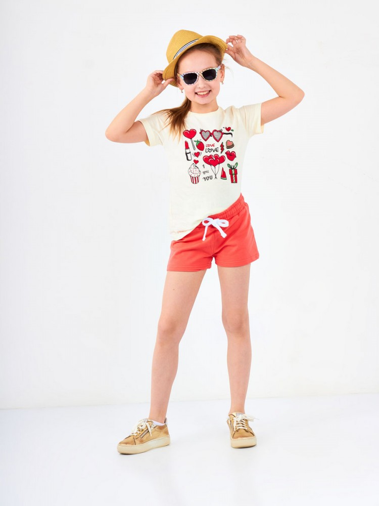 Детские шорты Wilfreda Цвет: Коралловый (11 лет), размер 11 лет