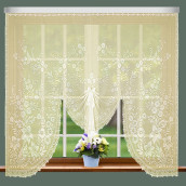 Классические шторы Madalyn цвет: кремовый (310х205 см - 1 шт)