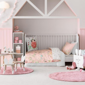 Детское постельное белье Стробби цвет: розовый (для новорожденных)