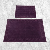 Коврик для ванной Kena цвет: фиолетовый (50х60 см,60х100 см)