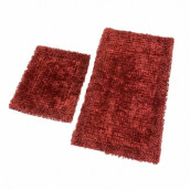 Коврик для ванной Editt цвет: красный (50х60 см,60х100 см)