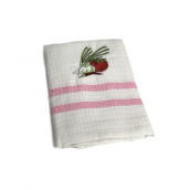 Кухонное полотенце Помидор-перец цвет: розовый (50х75 см - 12 шт)