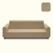 Чехол на диван Nadine цвет: светло-кофейный (185 см)
