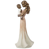 Статуэтка Мама с малышом (9х9х22 см)