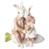Статуэтка Кролики (13х7х14 см)